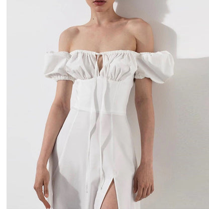One-shoulder dress