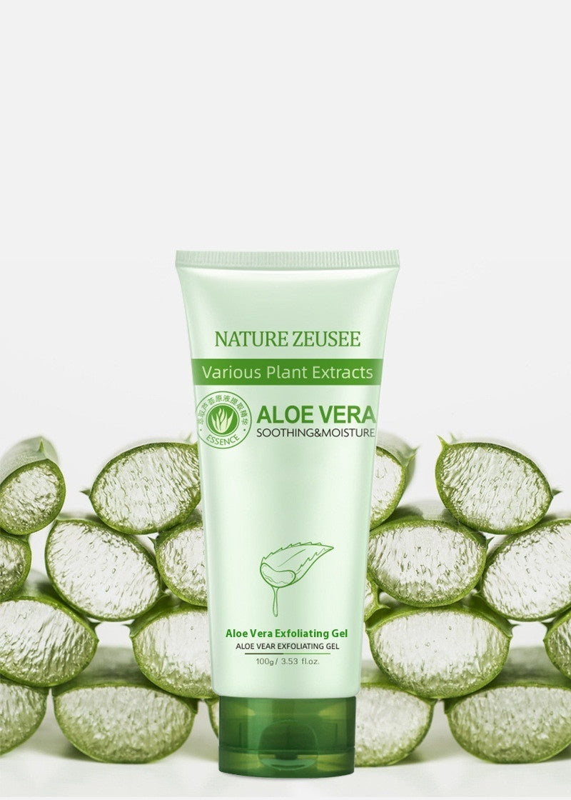 Aloe Vera Exfoliating Gel Exfoliating Scrub by Glamytek