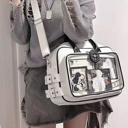 Large-capacity single-shoulder crossbody bag