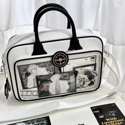 Large-capacity single-shoulder crossbody bag