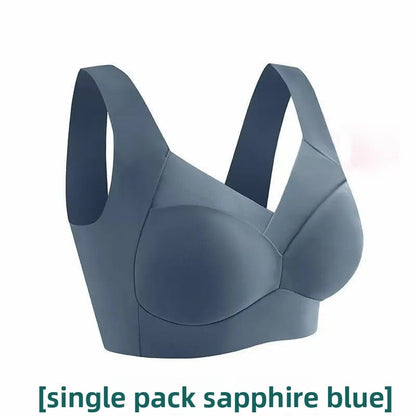 Plus Size Seamless Push-up Sports Bra for Women