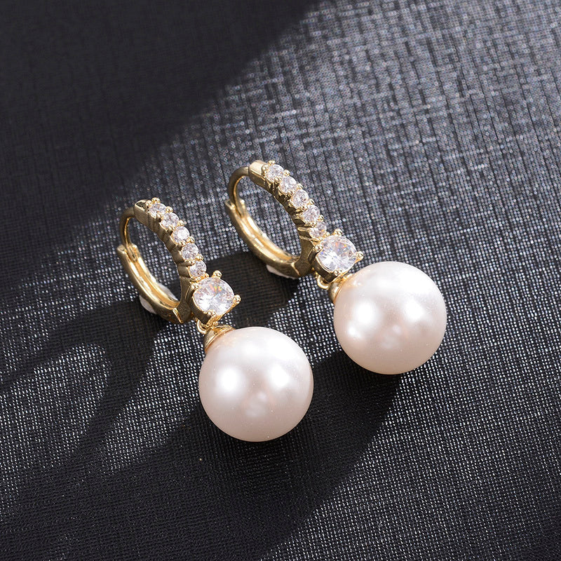 Fashion Light Luxury Earrings Jewelry Earrings Simple Jewelry by Glamytek