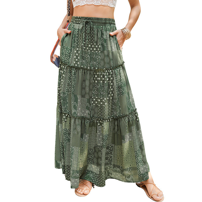 Loose Casual High Waist Dress For Women by Glamytek