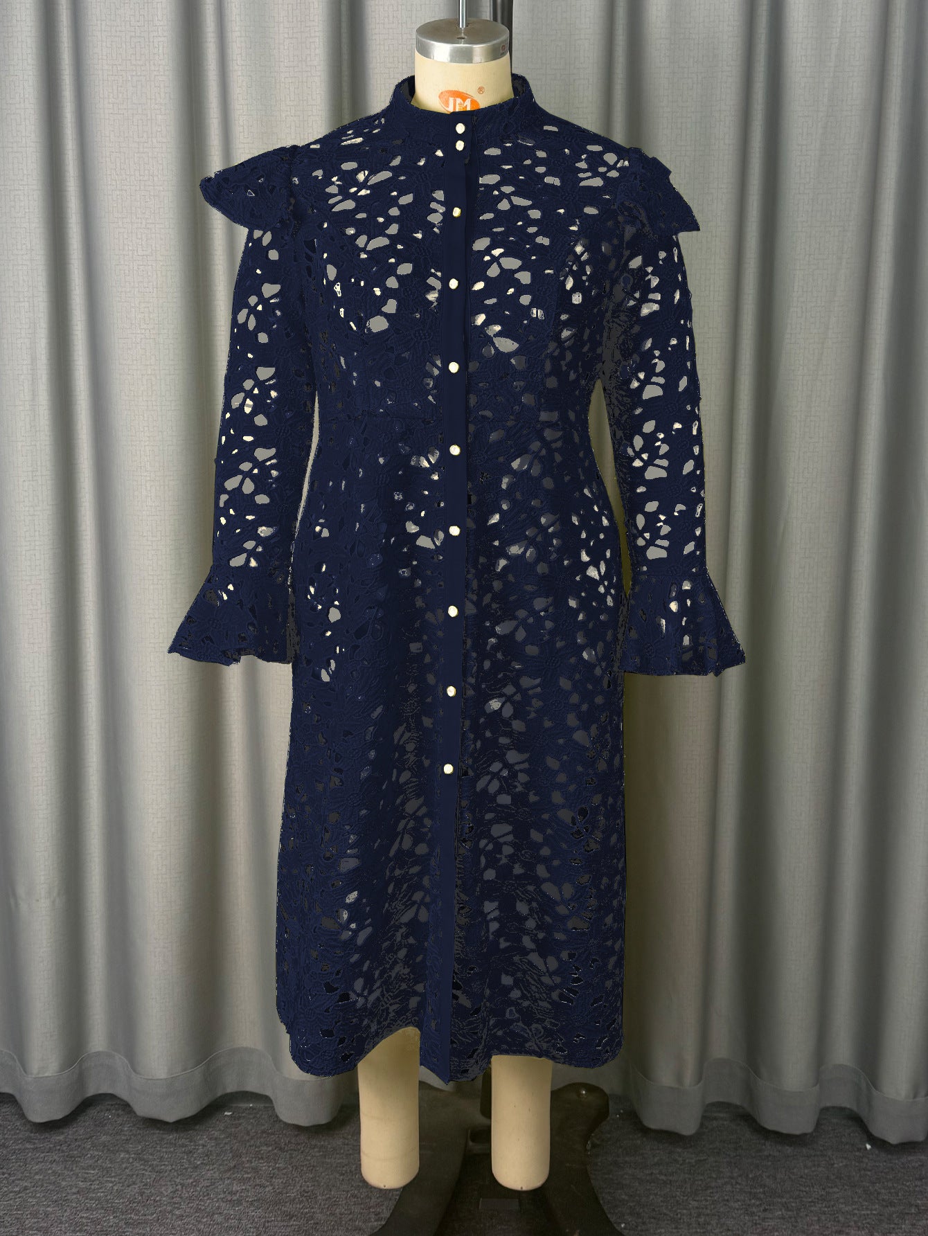 Lace Coat Half Turtleneck Cardigan Inner Wear Dress by Glamytek