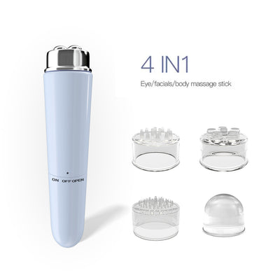 4 In 1 Electric Facial Massager Micro Vibration Eye Beauty Instrument For Relax Eye Dark Circles Eye Bags Puffiness Eye Massage by Glamytek