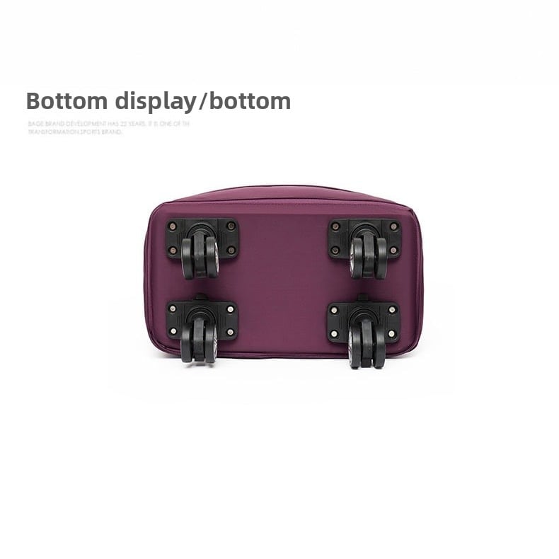 Folding handle bag