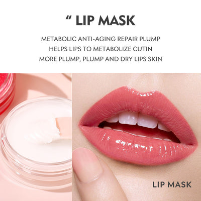 Exfoliating Lip Scrub Cream Nourishing Moisturizing by Glamytek