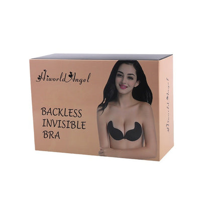 Bio-Glue Mango Silicone Bra Wedding Dress Push-Up Invisible Chest Sticker Non-Slip Strapless Underwear Invisible Breast Sticker for Women