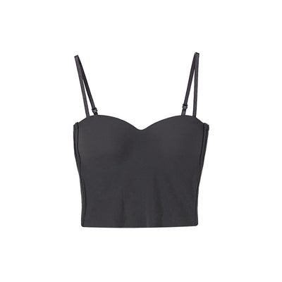 Women's silk sports bra top by Glamytek
