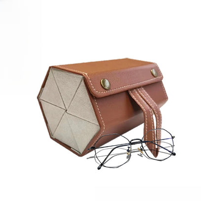 Glasses storage box with multiple compartments